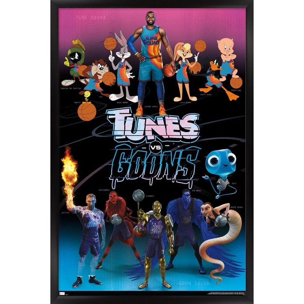 Trends International Space Jam A New Legacy Group Framed Wall Poster Prints