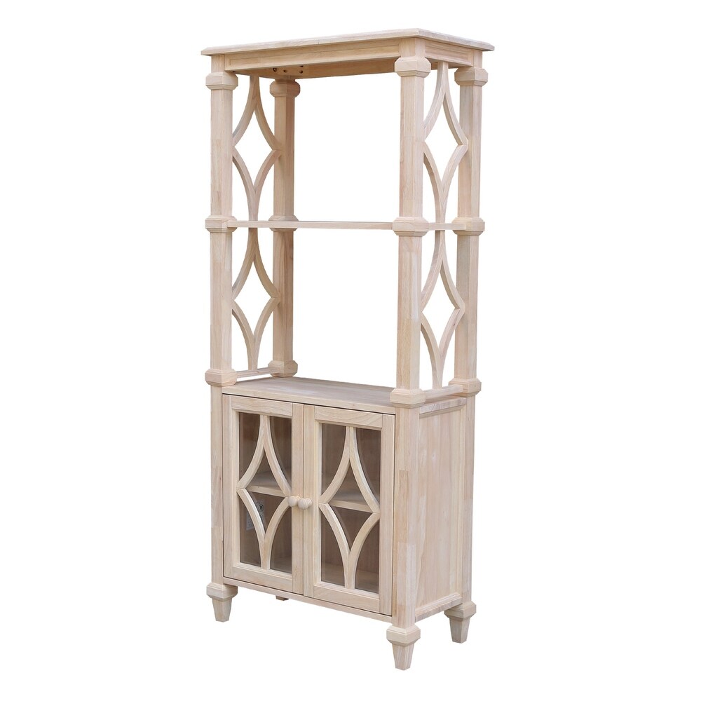 Josephine Solid Wood Bookcase