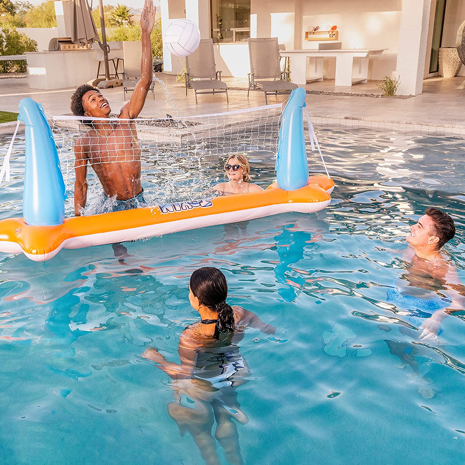 Clearance - Inflatable Basketball & Volleyball