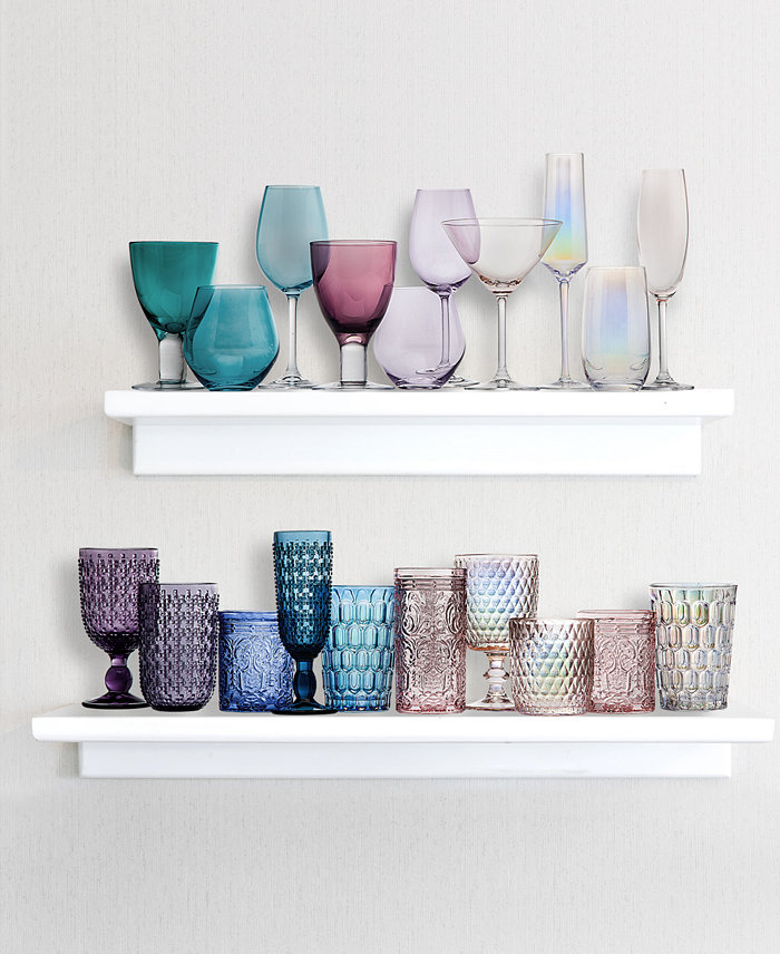 Godinger Modern Vintage Colored Glass Collection