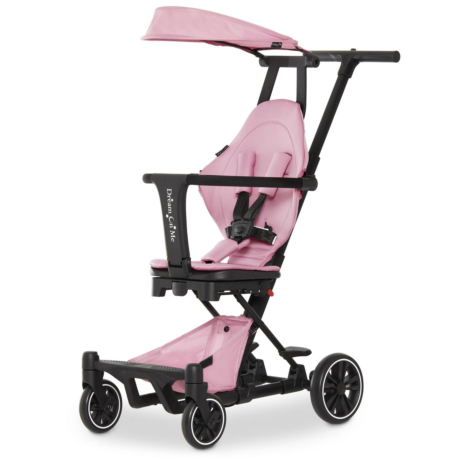 Dream On Me Drift Rider Stroller With Canopy In Pink  Crowdfused