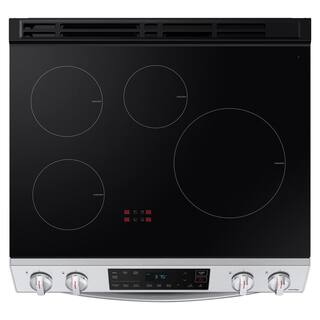  30 in. 6.3 cu. ft. Slide-In Induction Range with Self-Cleaning Oven in Stainless Steel NE63B8211SS