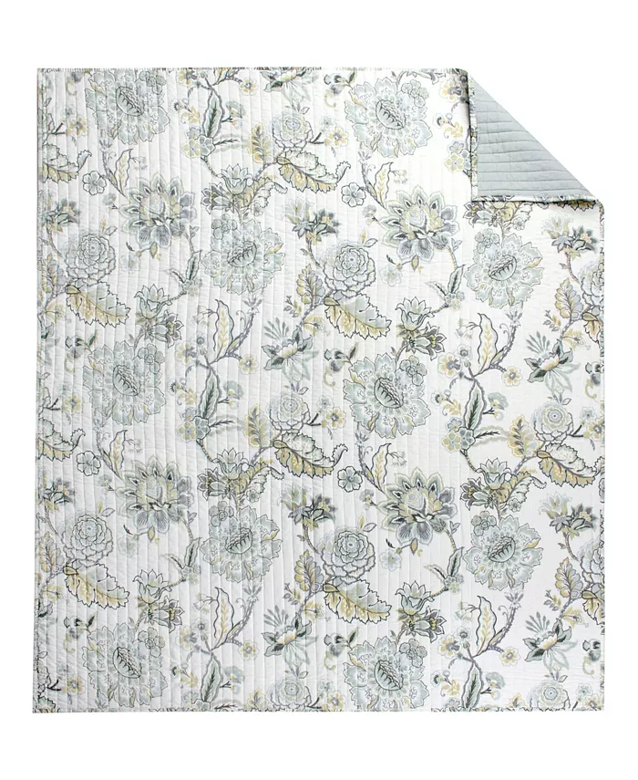 Levtex Ophelia Reversible Quilted Throw， 50 x 60