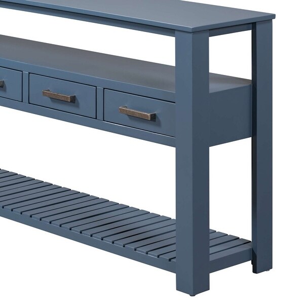 62.2'' Modern Console Table Sofa Table