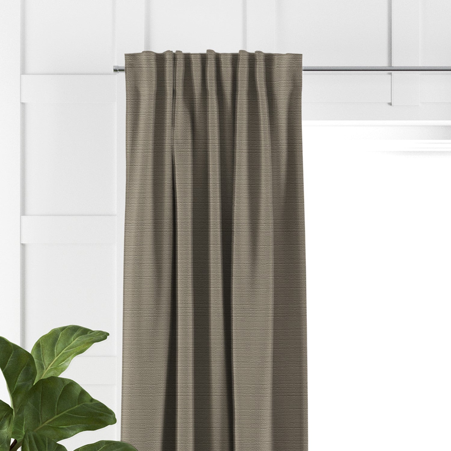 Nova Taupe Drapery