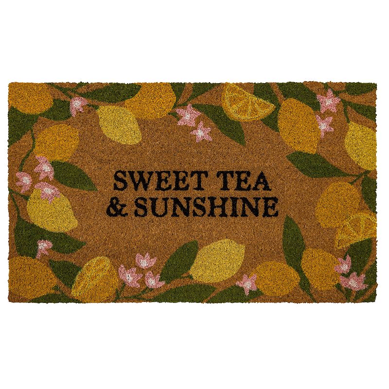 Sonoma Goods For Life® Sweet Tea Coir Doormat - 18'' x 30''