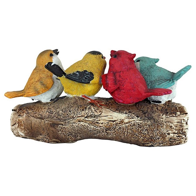 Design Toscano Birdy Welcome Statue Multicolored