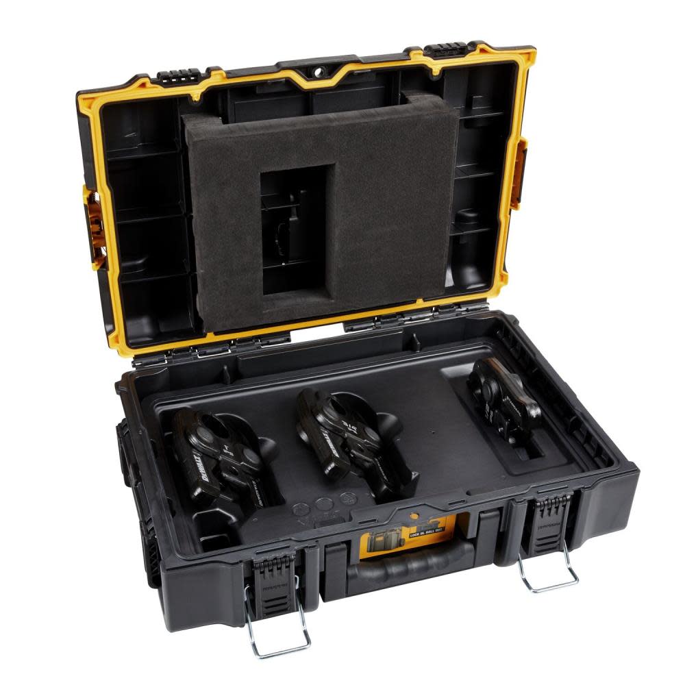 DEWALT 1/2 to 1 Standard IPS Press Jaws Kit with Toughsystem 2.0 Tool Box ;