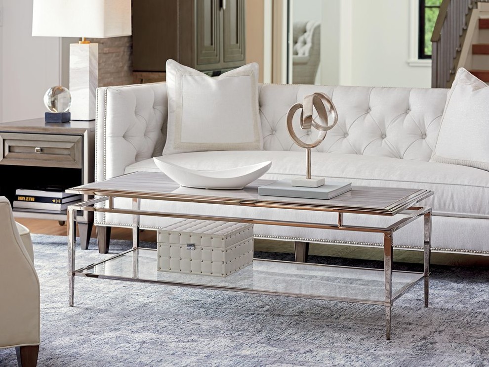 Verona End Table   Transitional   Side Tables And End Tables   by Lexington Home Brands  Houzz