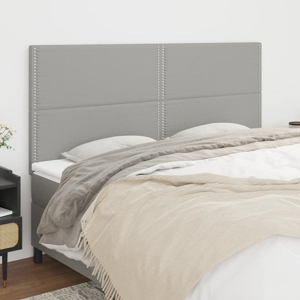 vidaXL Headboard Light Gray 39.4