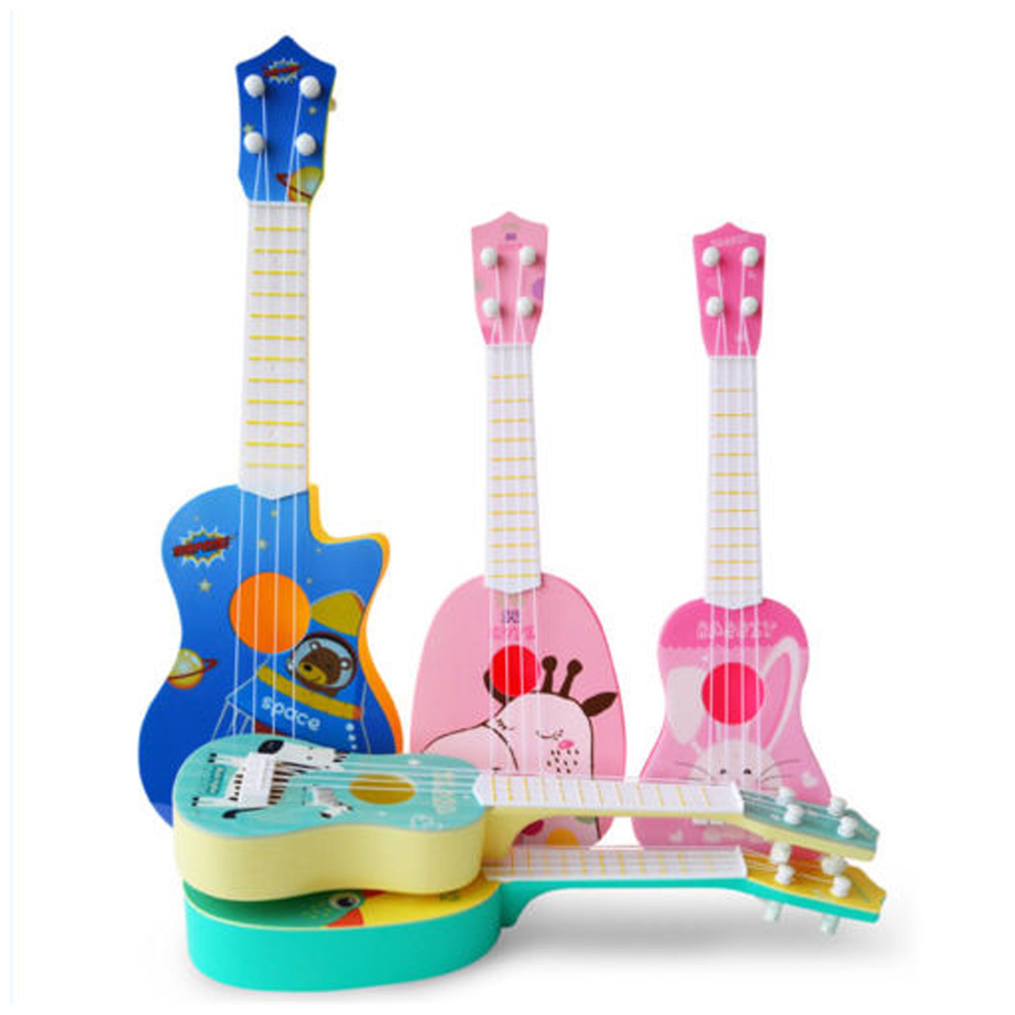 Wassery Kids Animal Ukulele Small Guitar Musical Instrument Educational Toys