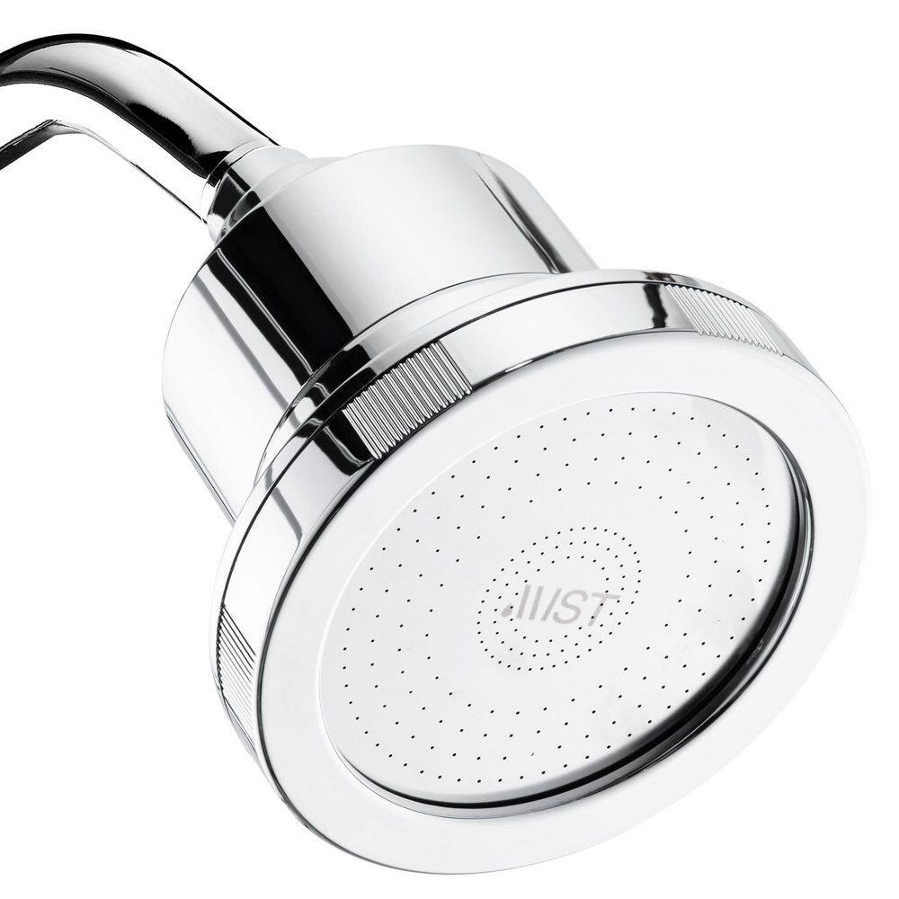 Mist Water Softening Chrome Shower Head with a Replaceable filter Effectively Removes Chlorine and Bad Odor MSS081