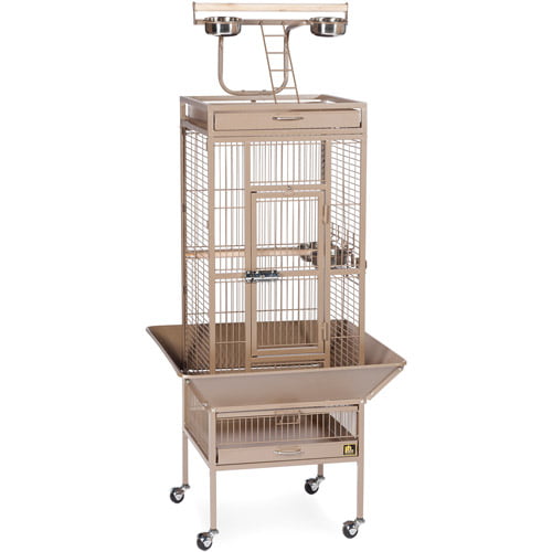 Prevue Pet Products Wrought Iron Select Birdcage， Coco Brown， 18