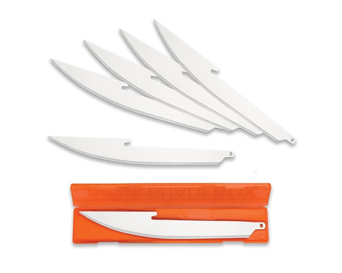 Outdoor Edge 5.0” Boning/Fillet Blade， 6 Pack - RR50-6