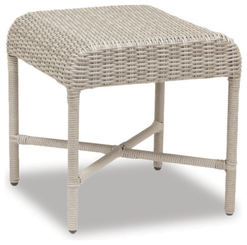 Manhattan End Table   Tropical   Outdoor Side Tables   by Sunset West Outdoor Furniture  Houzz