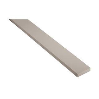 Hampton Bay Westfield 3 in. W x 31 in. H x 0.75 in. D Cabinet Filler Strip in Dusk Gray F12F331