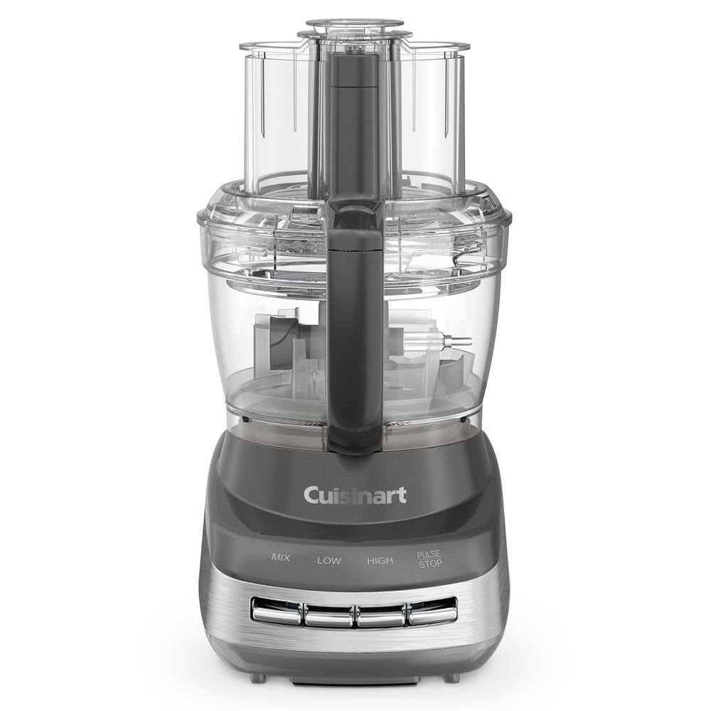 Cuisinart Core Custom 13-Cup Gray Food Processor with All-in-One Storage System FP-130AG