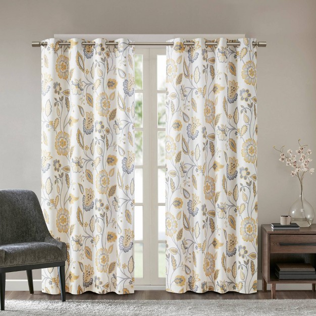 Tindra Jacquard Printed Room Darkening Panel