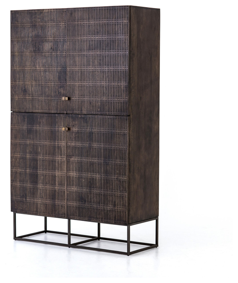 Kelby Cabinet   Contemporary   Accent Chests And Cabinets   by The Khazana Home Austin Furniture Store  Houzz