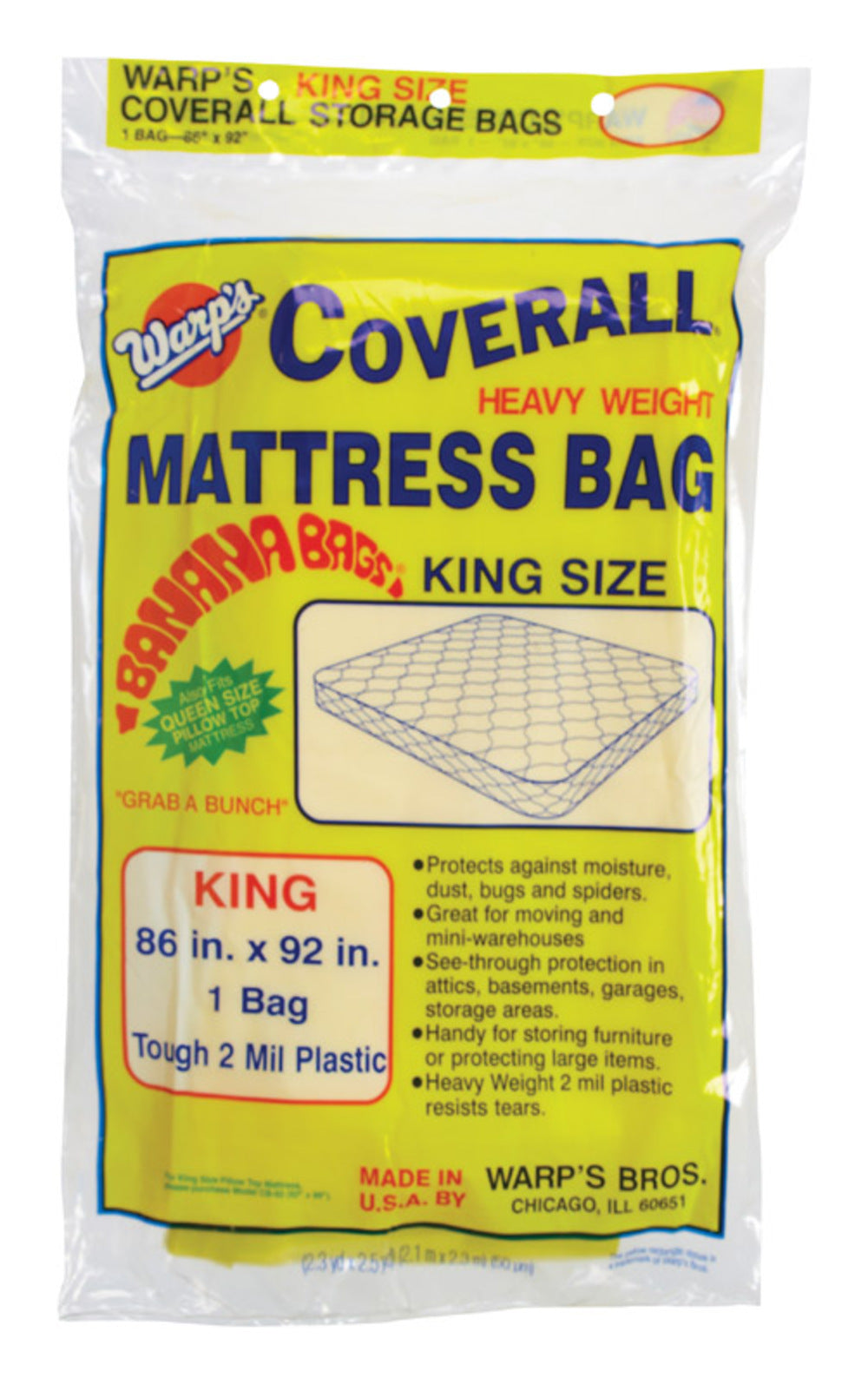 BAG MATTRESS 86X92