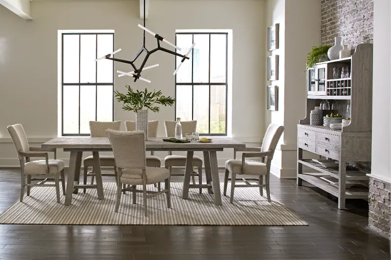 Studio 20 Gray 7 Piece Dining Room Set