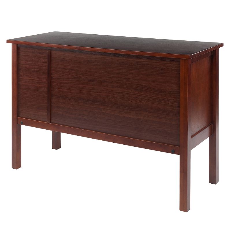 Winsome Emmett Desk and Bench 2-piece Set