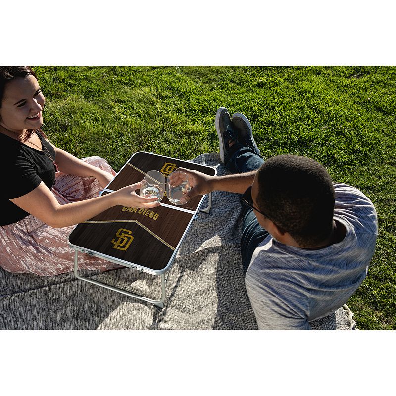 Picnic Time San Diego Padres Mini Folding Table