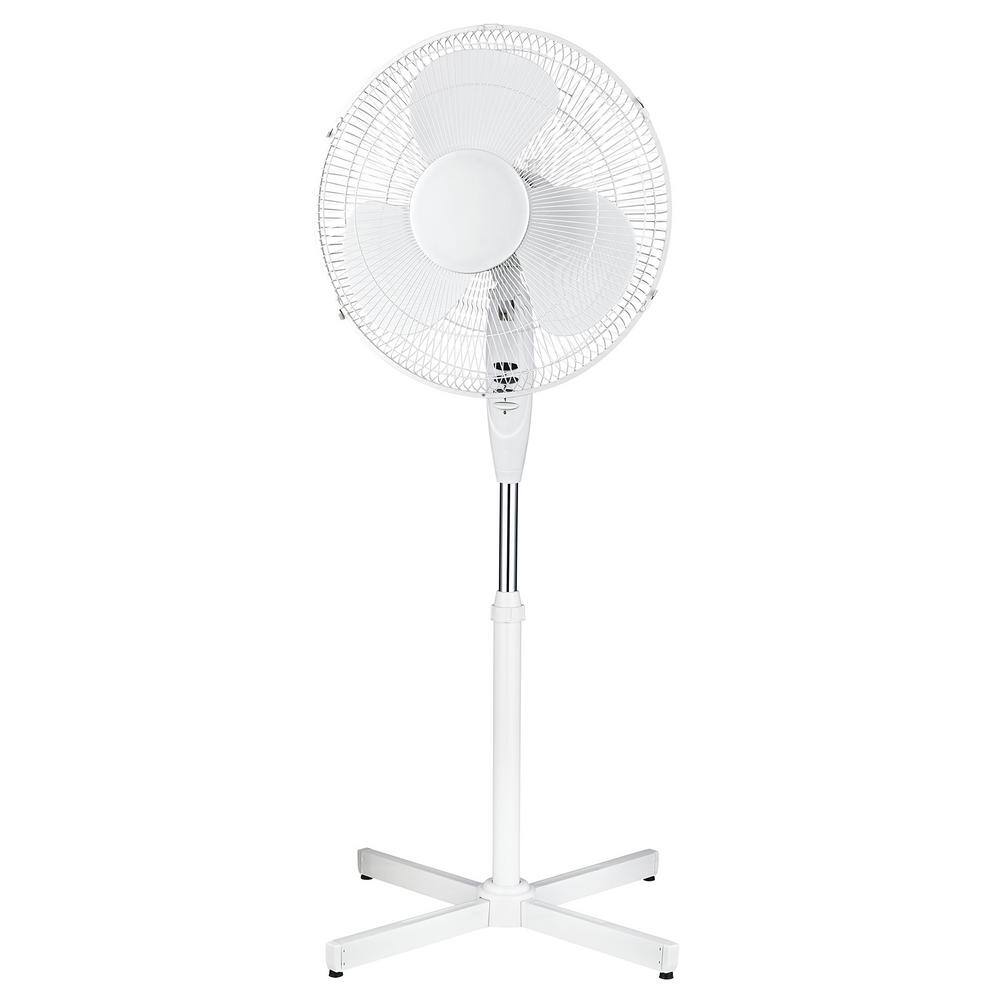 Optimus 16 in. Oscillating Pedestal Fan 98592741M