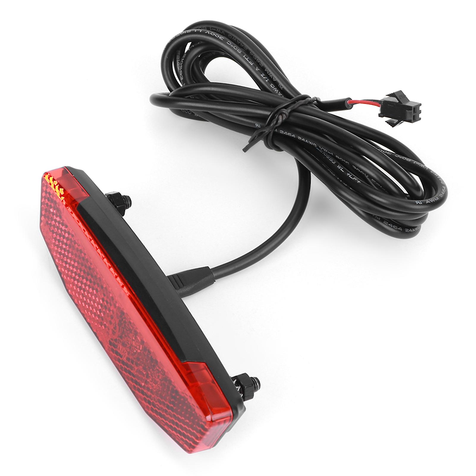 Electric Bike 6v60v Tailight Led Warning Light Night Riding Equipment For Sm Connector
