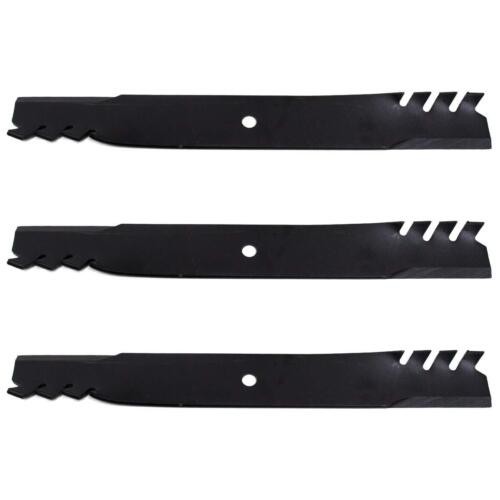 3PK Mulching Lawn Mower Blades Replacement for Hustler 48" Raptor SD & Fastrak 7