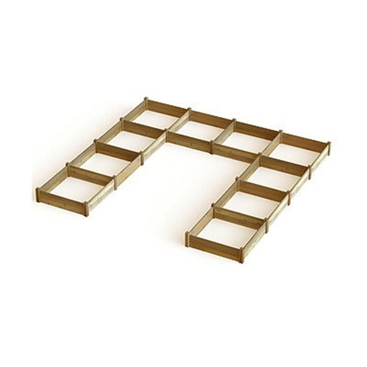 "U" Shaped Harvester Raised Garden Bed