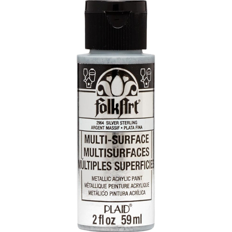 HOBBY PAINT STER SLV 2OZ