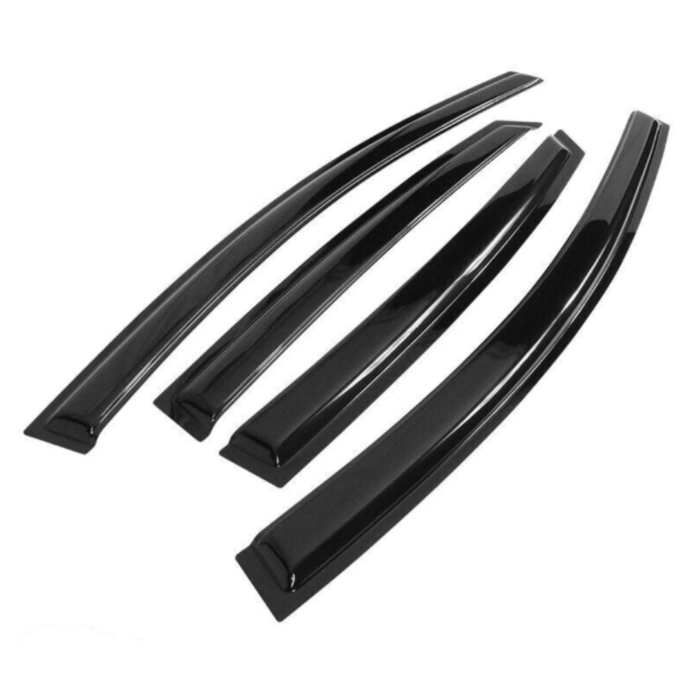 For Nissan 13-19 Sentra Sedan Window Visor Vent Rain Sun Deflector Guard 4Pc Set