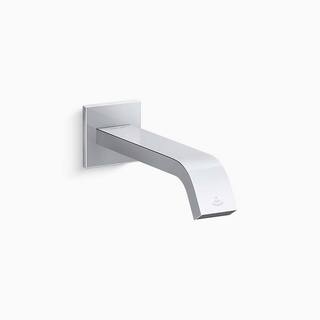 KOHLER Loure Wall Mount Touchless Bathroom Faucet with Kinesis Sensor Technology in Polished Chrome 123L36-SANL-CP