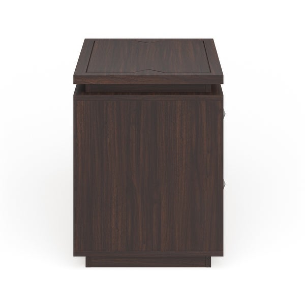 Furniture of America Tarris Contemporary Walnut 20-inch Side Table