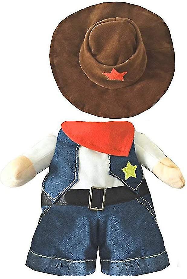 Cowboy Dog Costume With Hat Dog Clothes Costumes For Cat And Small Dog