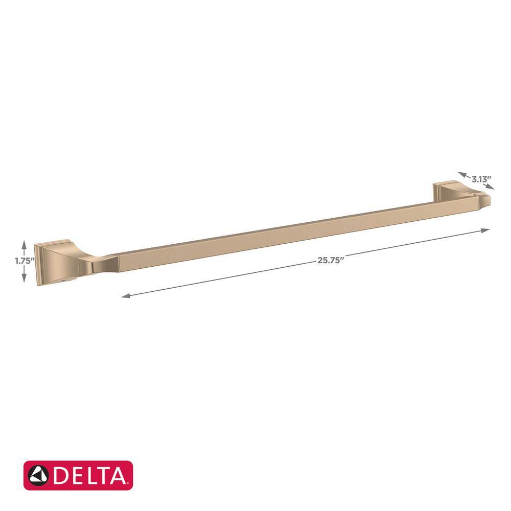 Delta Dryden 24 in. Towel Bar in Champagne Bronze 75124-CZ