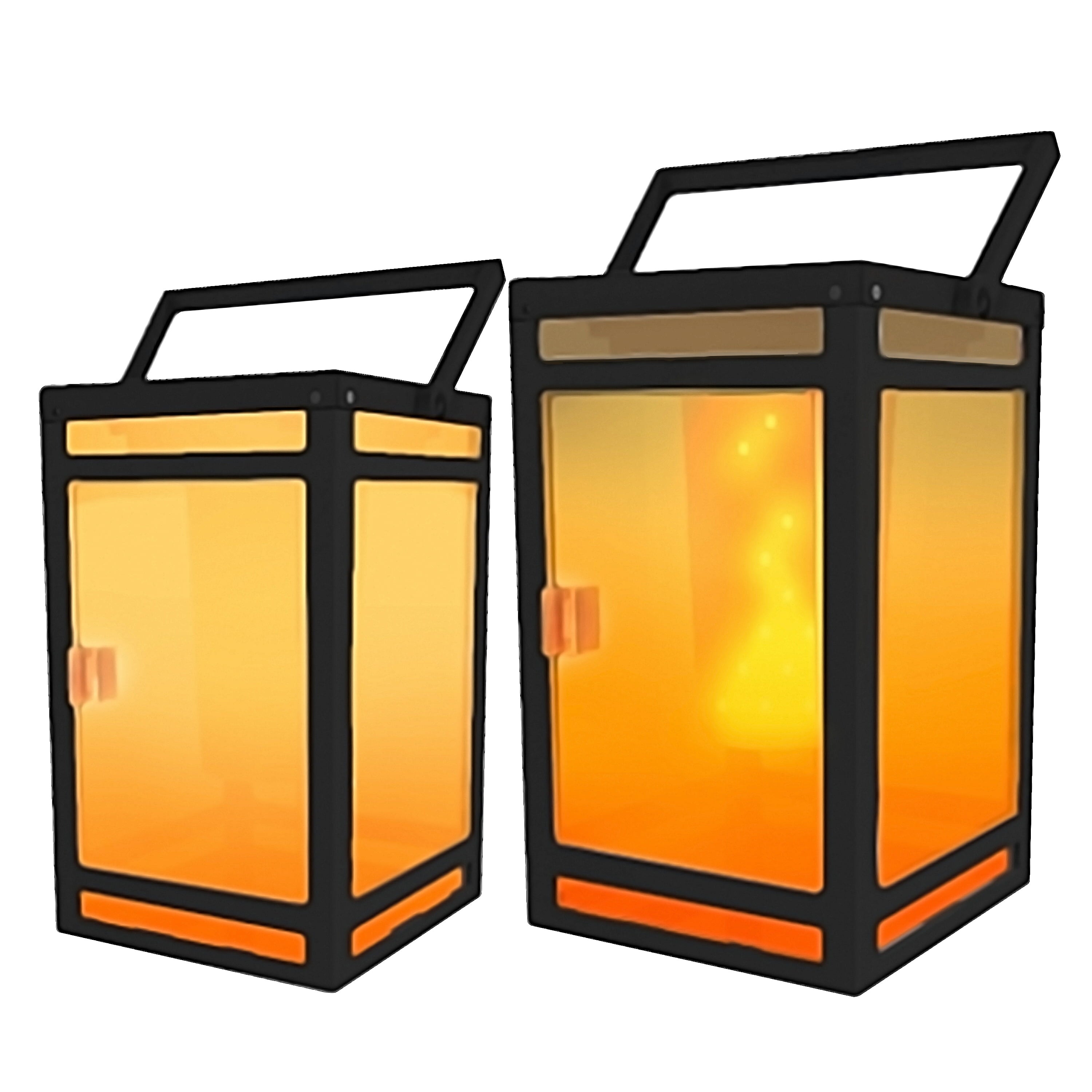 Techko Solar Portable Lantern - Flame or Still Light