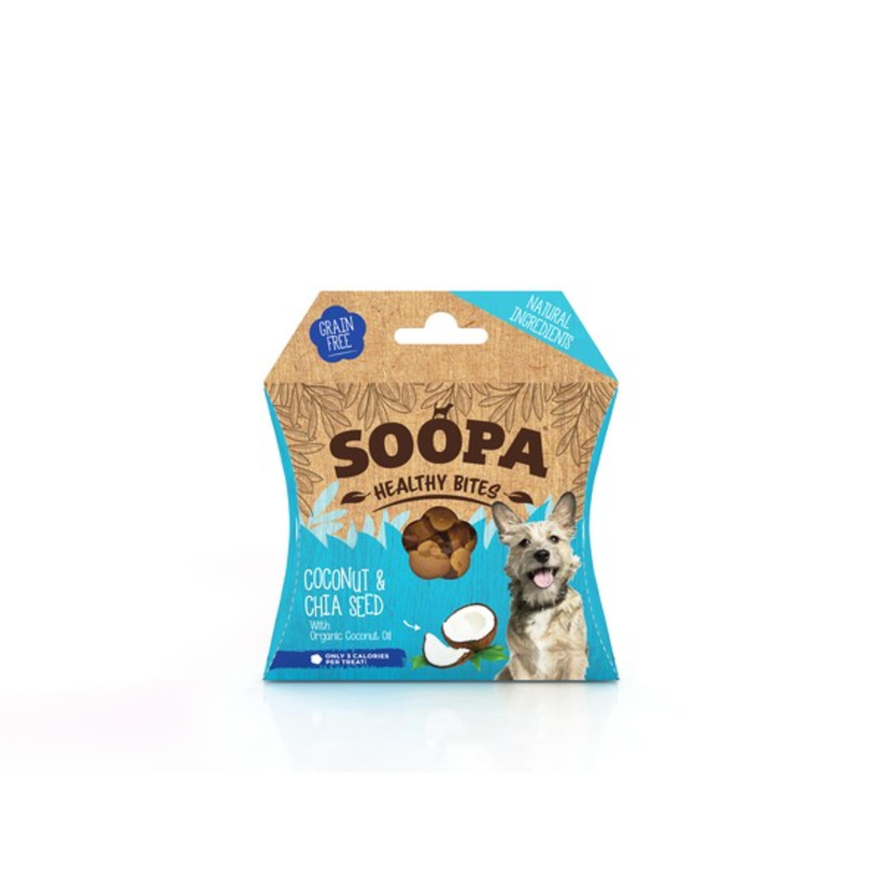 Soopa Coconut and Chia Seed Healthy Bites For Dogs