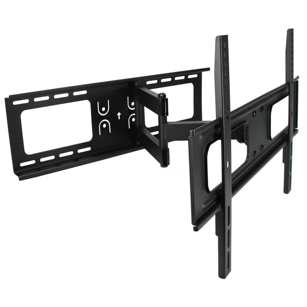 MegaMounts 32 in. to 70 in. Full Motion Wall Mount in Black 98594974M