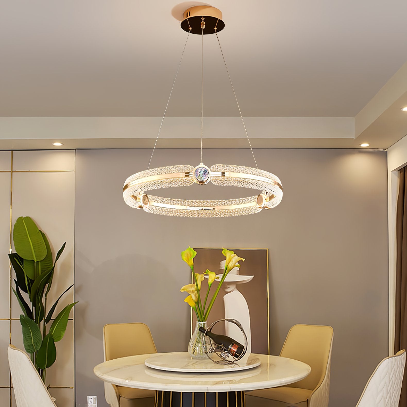 Creative Ring Chandelier