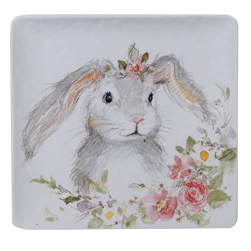 Certified International Sweet Bunny Serving Platter