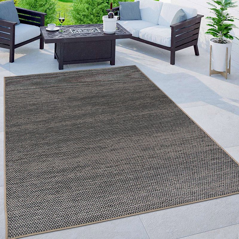 World Rug Gallery Contemporary Abstract Indoor Outdoor Area Rug