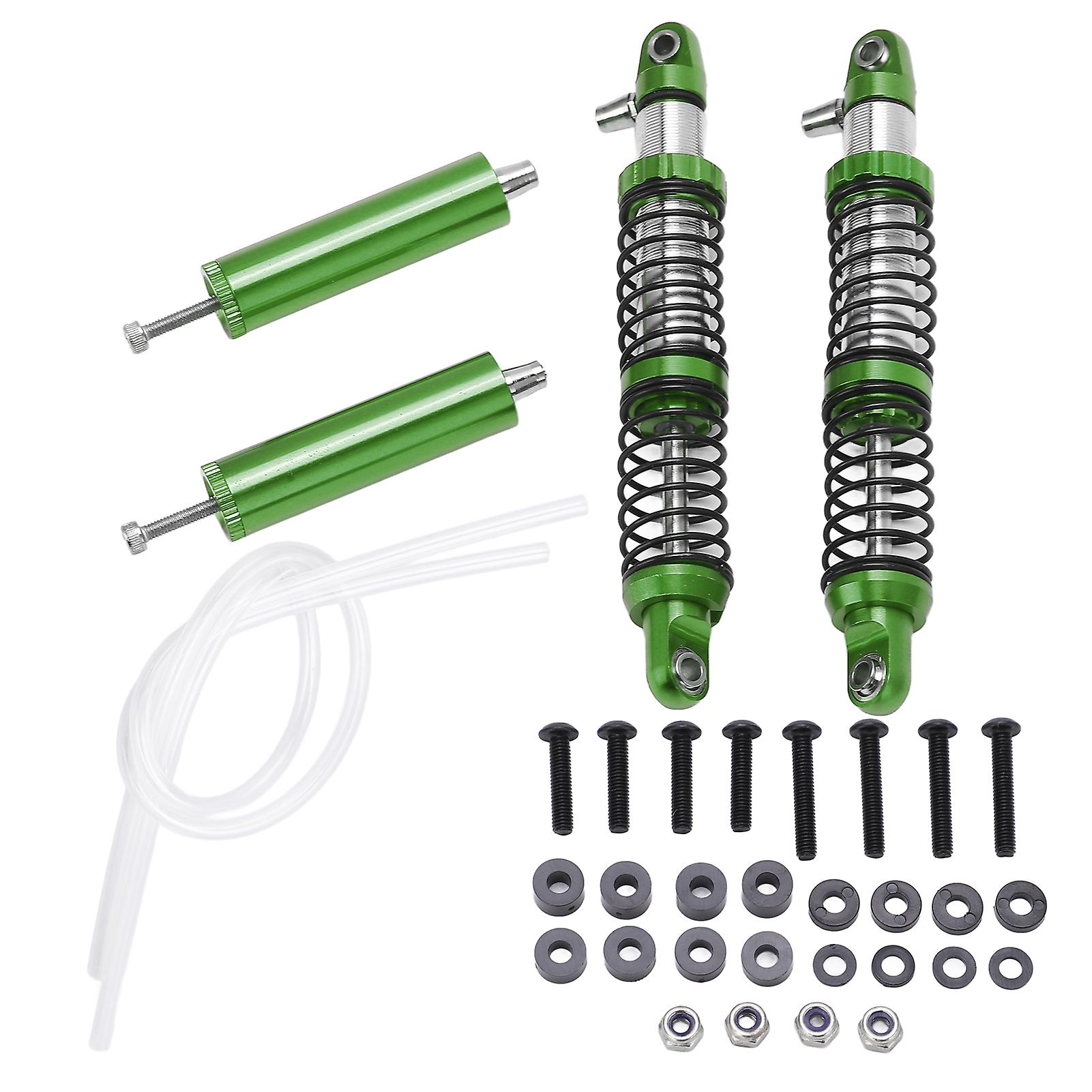 1 Pair Front Rear Shock Absorber Rc Car Upgrade Parts For Axial Scx10 1/10 Remote Control Cargreen