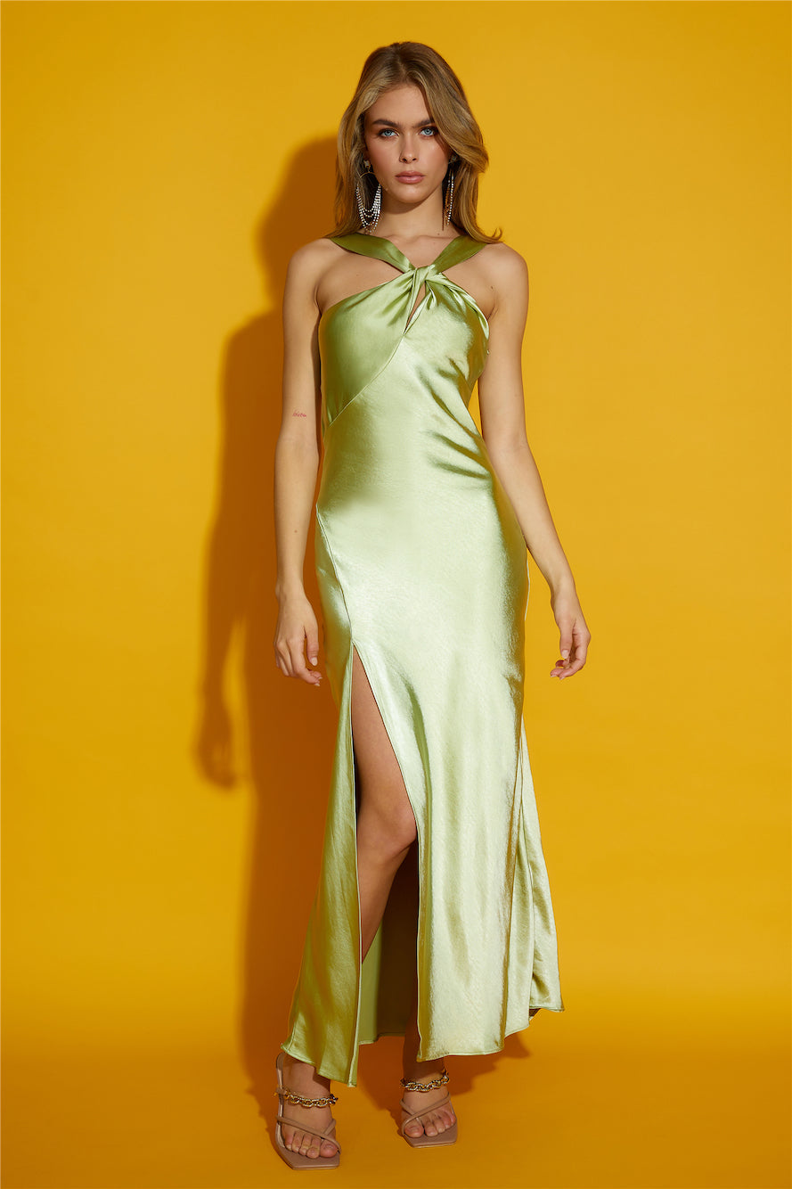 Iconic Love Maxi Dress Green