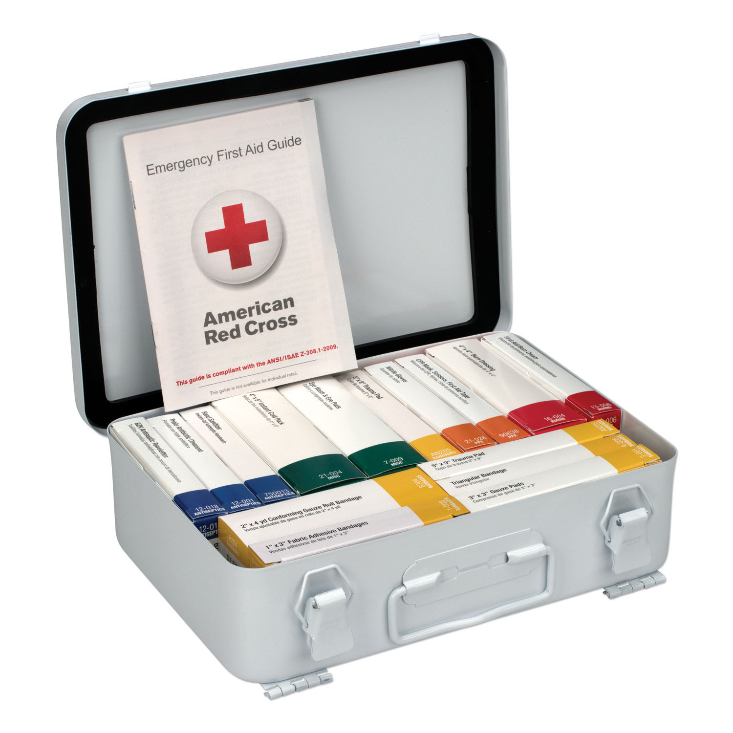 Unitized ANSI Compliant Class A Type III First Aid Kit for 25 People by First Aid Onlyandtrade; FAO90568