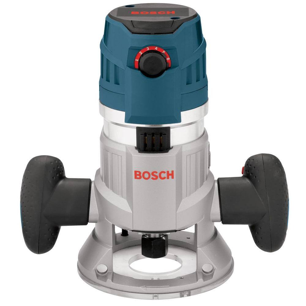 Bosch 15 Amp 3-12 in. 2.3 HP Corded Electric Variable Speed Fixed Base Router Kit with Trigger Control MRF23EVS