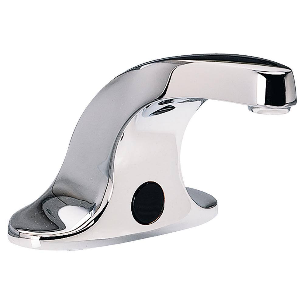 American Standard Innsbrook DC Powered Single Hole Touchless Bathroom Faucet with 0.5 GPM Non-Aerated Spray in Polished Chrome 6055205.002