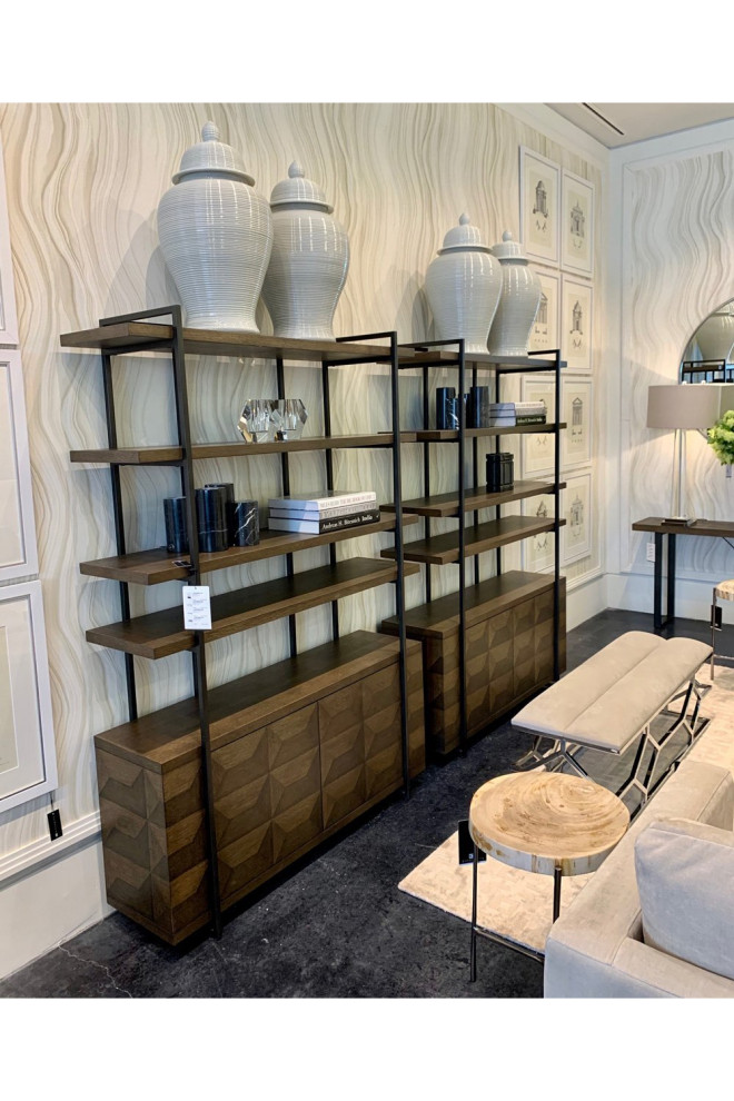 Modern Oak Cabinet With Doors  Eichholtz Gregorio   Contemporary   Accent Chests And Cabinets   by Oroa   Distinctive Furniture  Houzz