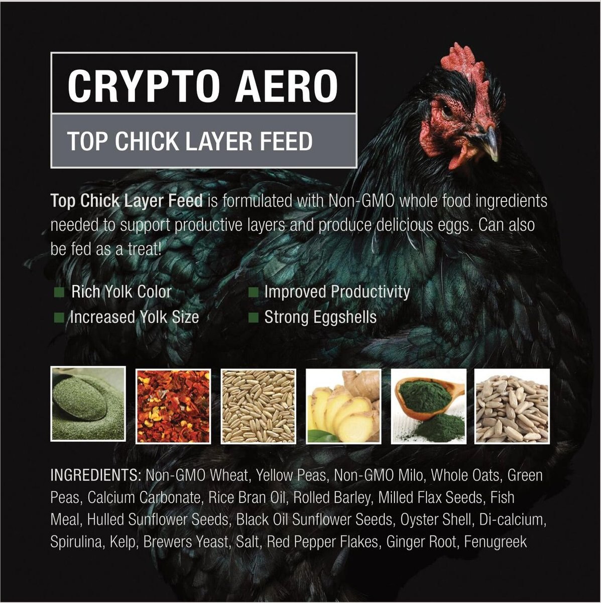 Crypto Aero Top Chick Layer Chicken Feed